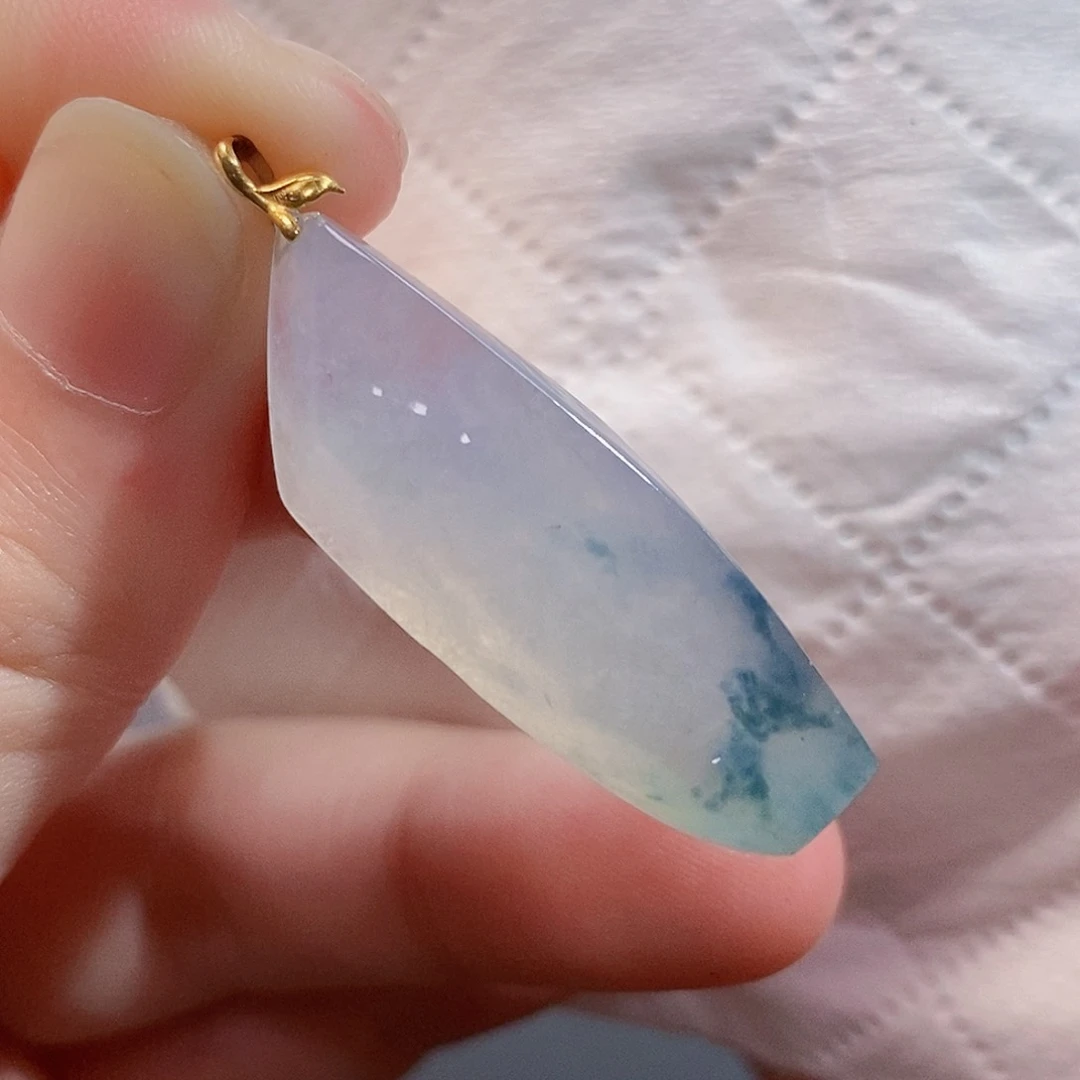 翡翠未镶嵌吊坠(不含链)2086