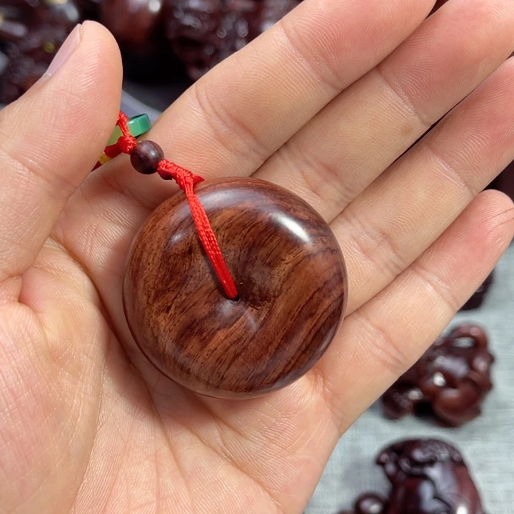 把件黄花梨/降香黄檀平安扣