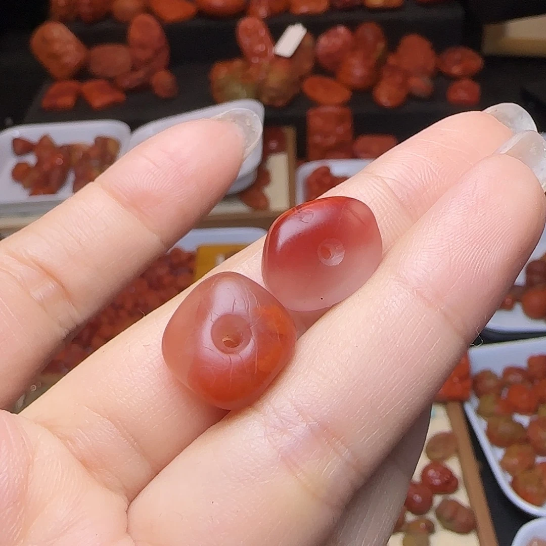 南红玛瑙未镶嵌吊坠(不含链)