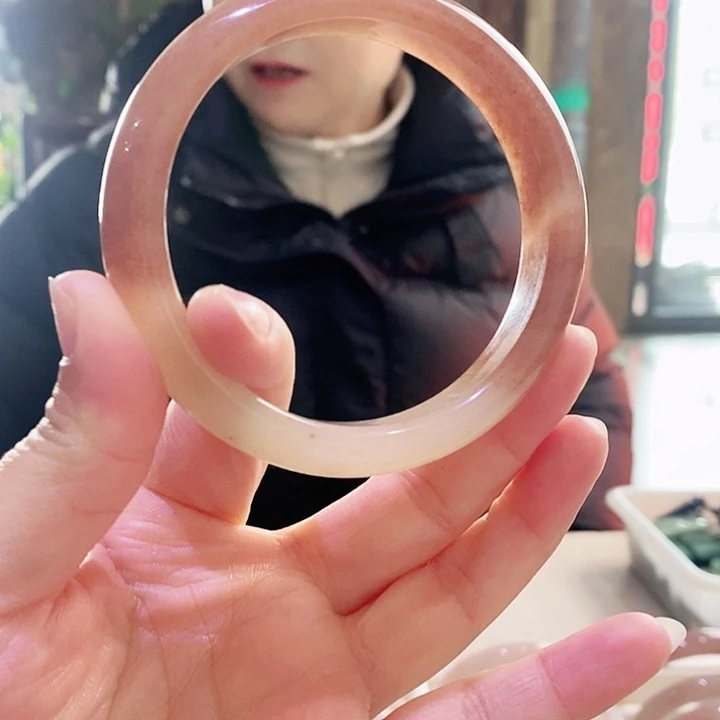 密玉（石英质玉）手链未镶嵌石**转