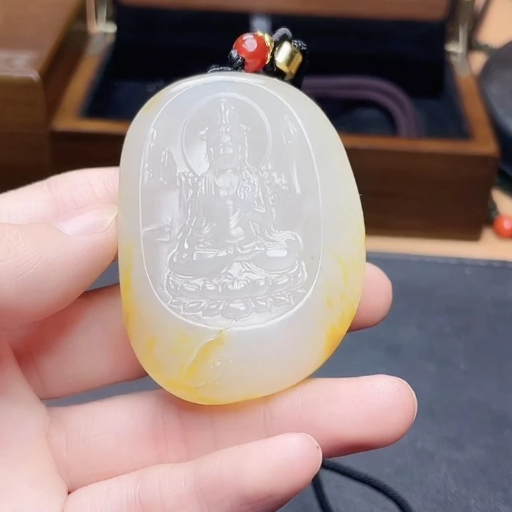 和田玉玉石挂件T1207拍一发一