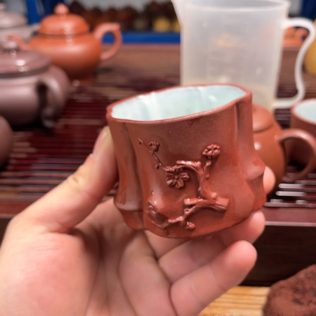 紫砂茶杯宜兴原矿