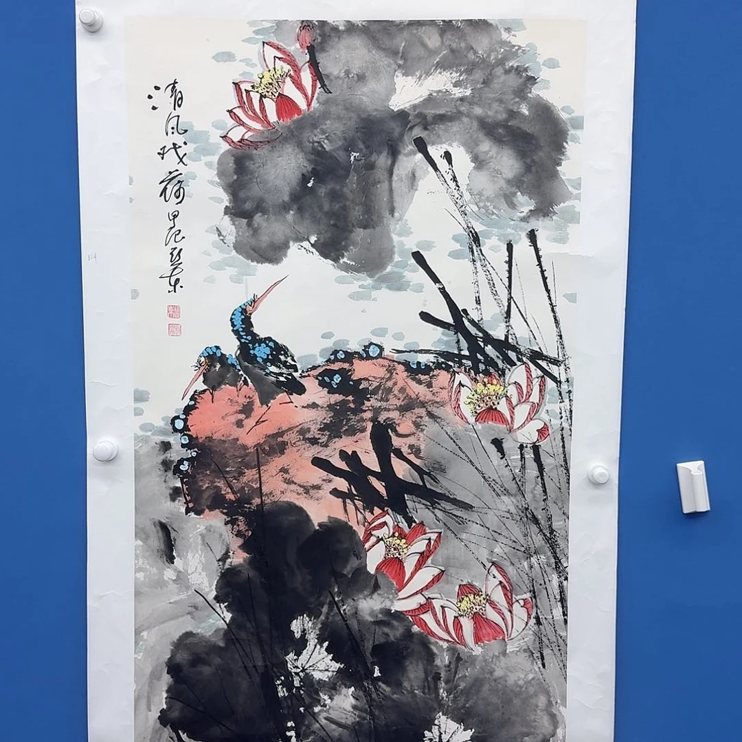 国画多次参加国内外大型展览