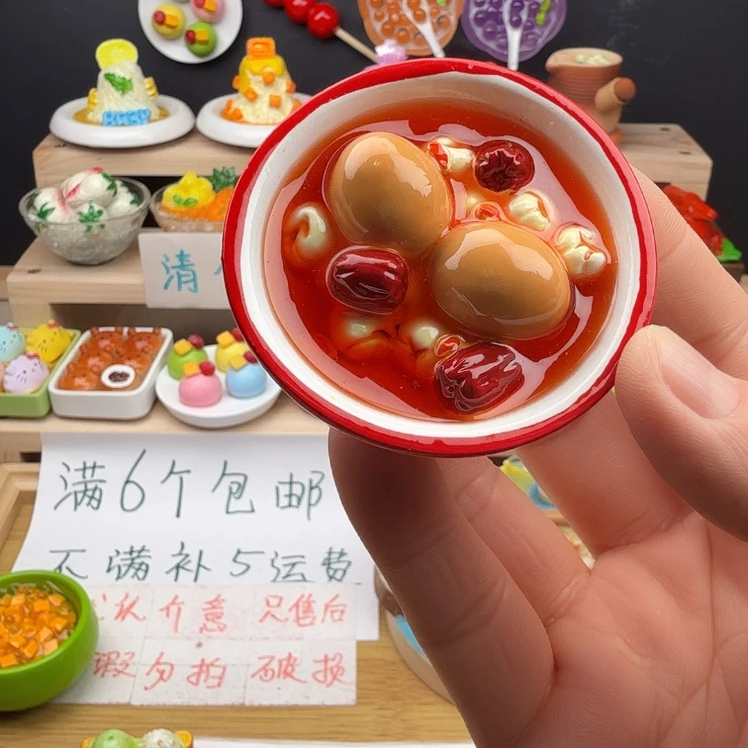 树脂食玩冰箱贴 凭开箱视频售后