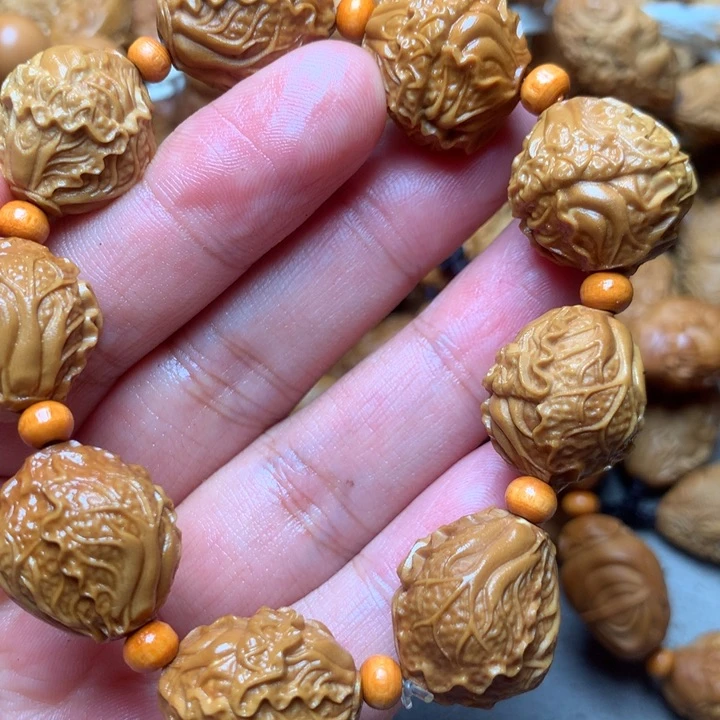 橄榄核手串/手链头一次