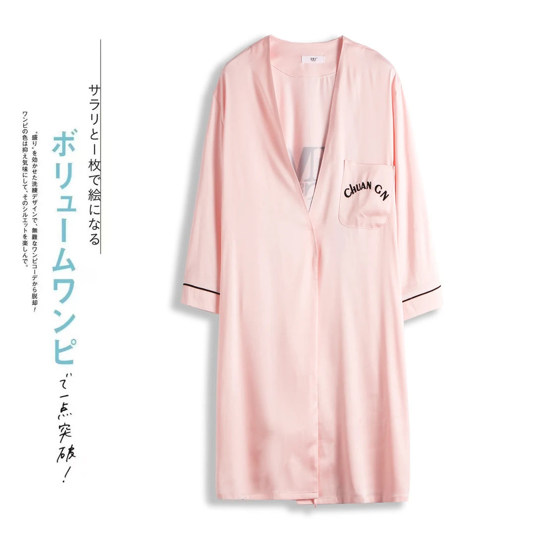 【诺哥专属】品牌订单！女士夏季高级感字母刺绣睡裙B050