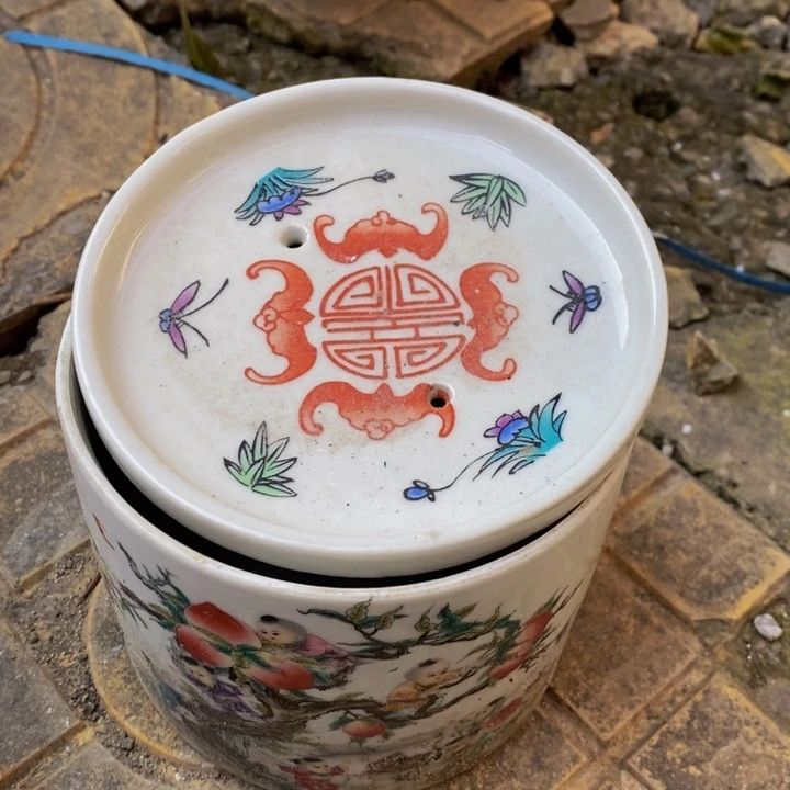 瓷片瓷器工艺品摆件工艺品