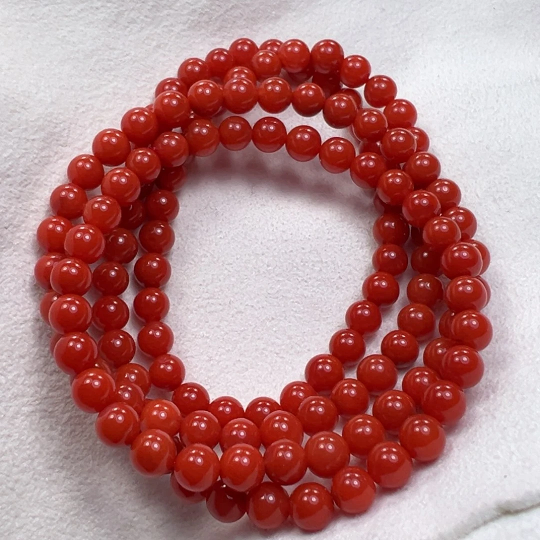 南红玛瑙未镶嵌手串