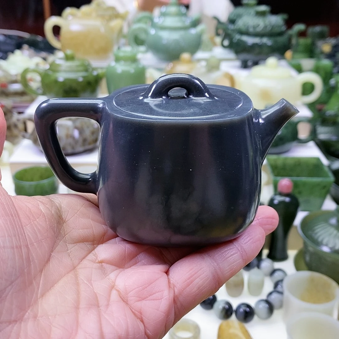 和田玉茶壶未镶嵌