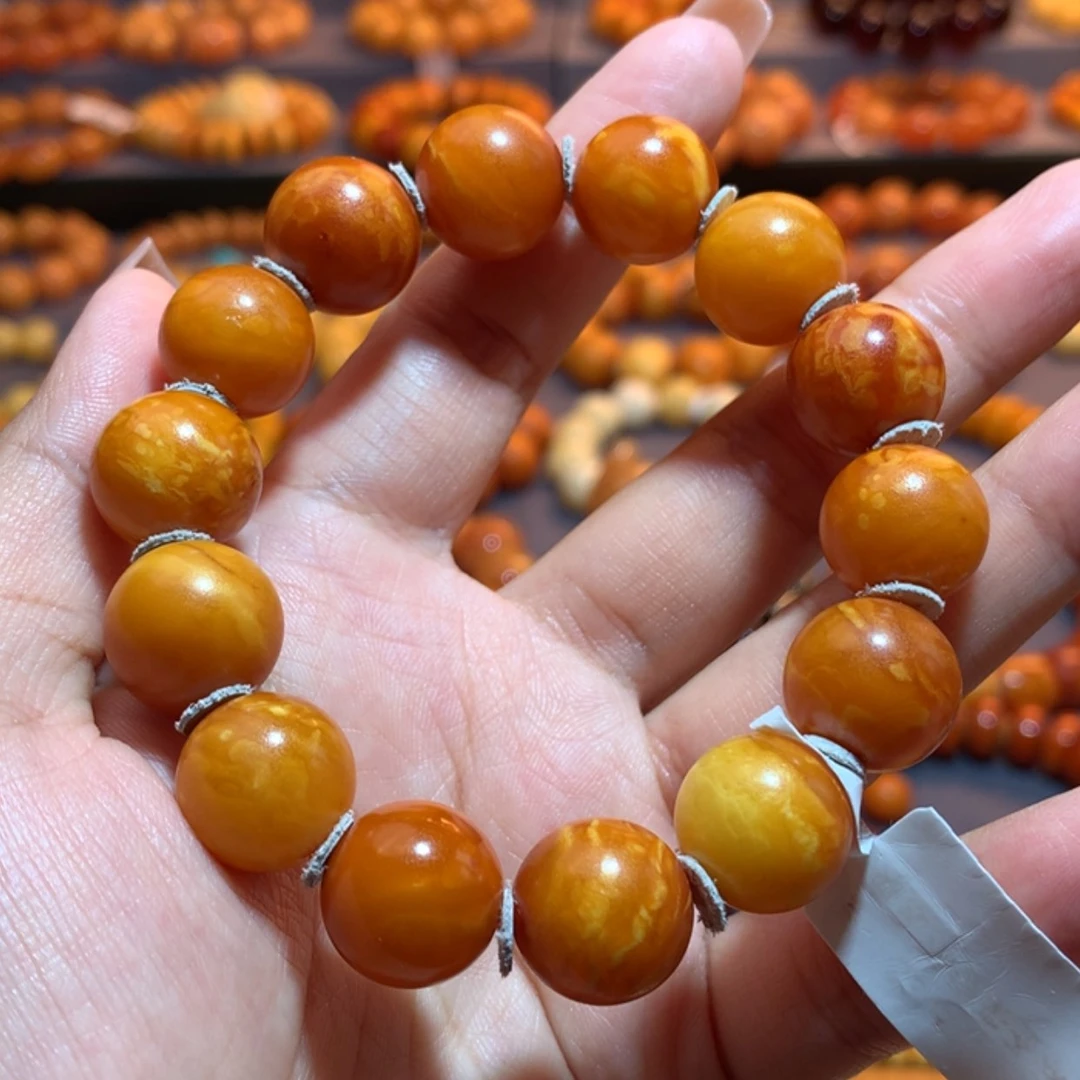 【闪购商品】手串蜜蜡未镶嵌蜜蜡手串