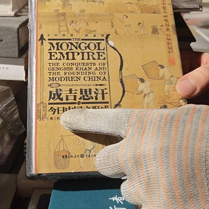 成吉思汗精装库存书微瑕