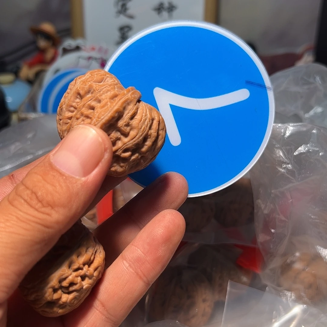 云***天文玩核桃，蓝色07号