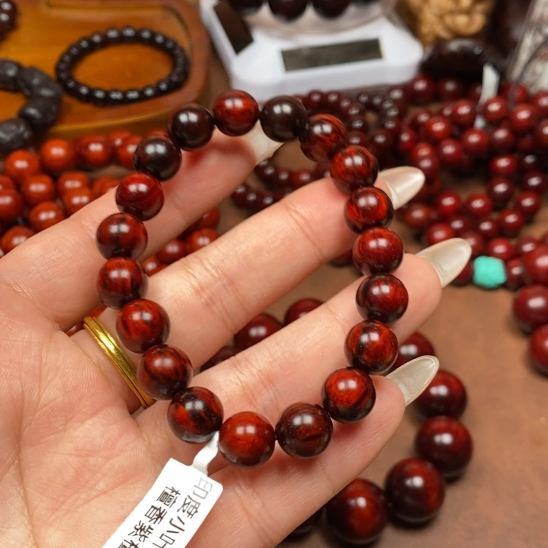 檀香紫檀（小叶紫檀）1.0火焰纹芝麻点