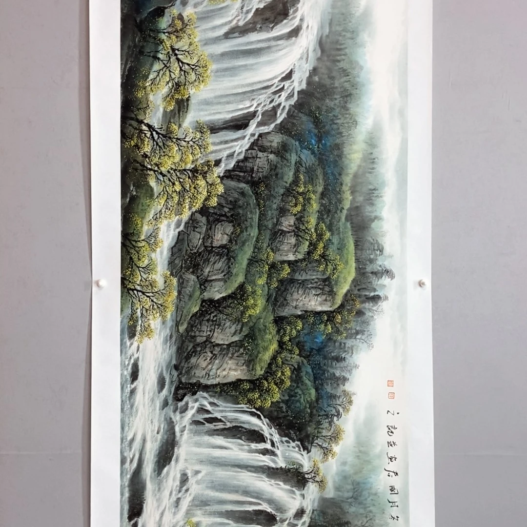 国画用**哥韦国春小六尺真人真品