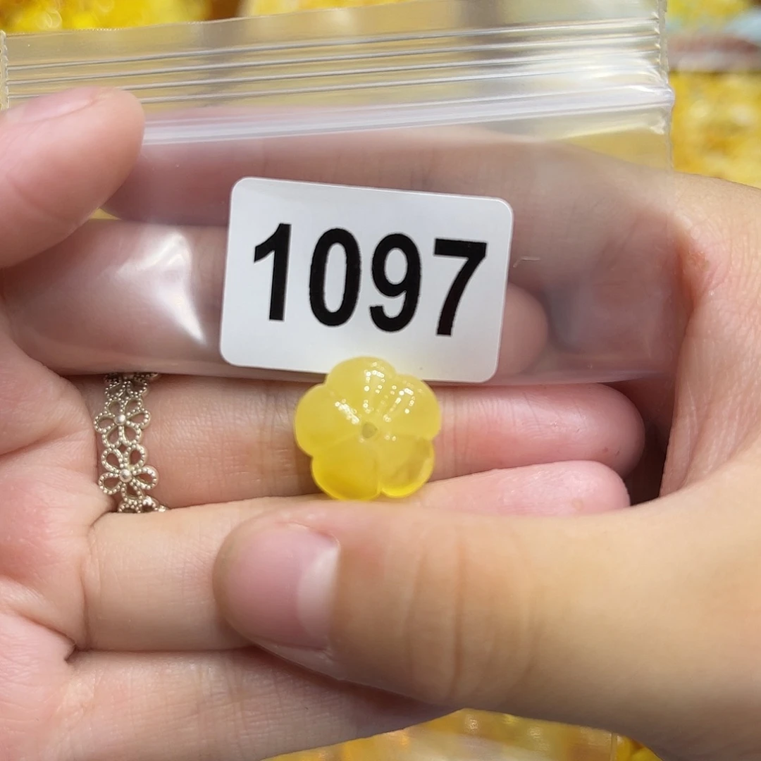 琥珀未镶嵌颈饰蜜蜡