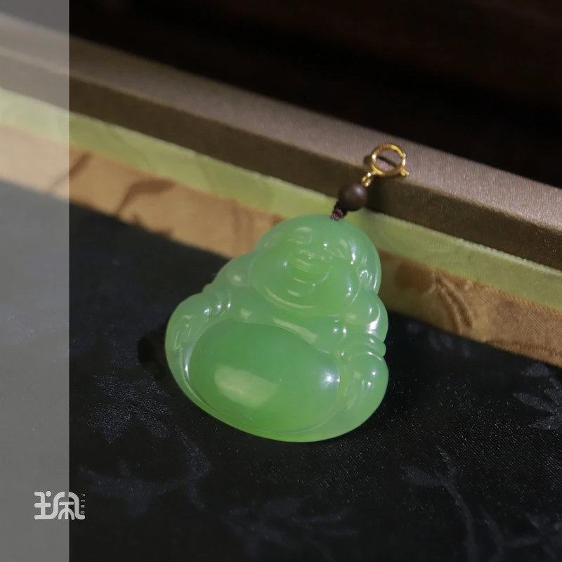 单坠/绘诗|和田玉*18K金镶嵌XYB24050903多样性发其一