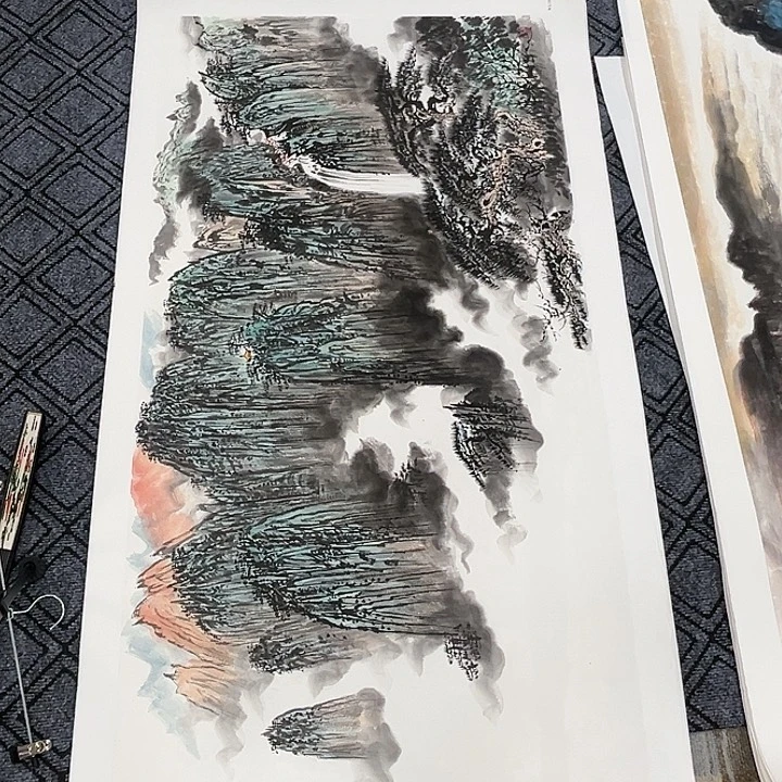 *****国画徐岩老师四尺正冯