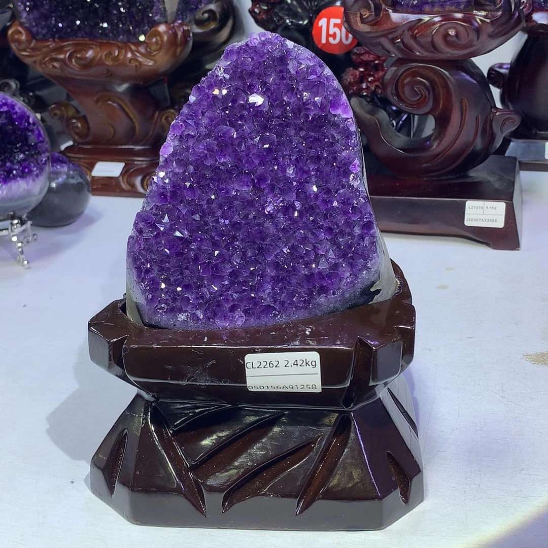 未镶嵌大型摆件（非配饰）紫晶