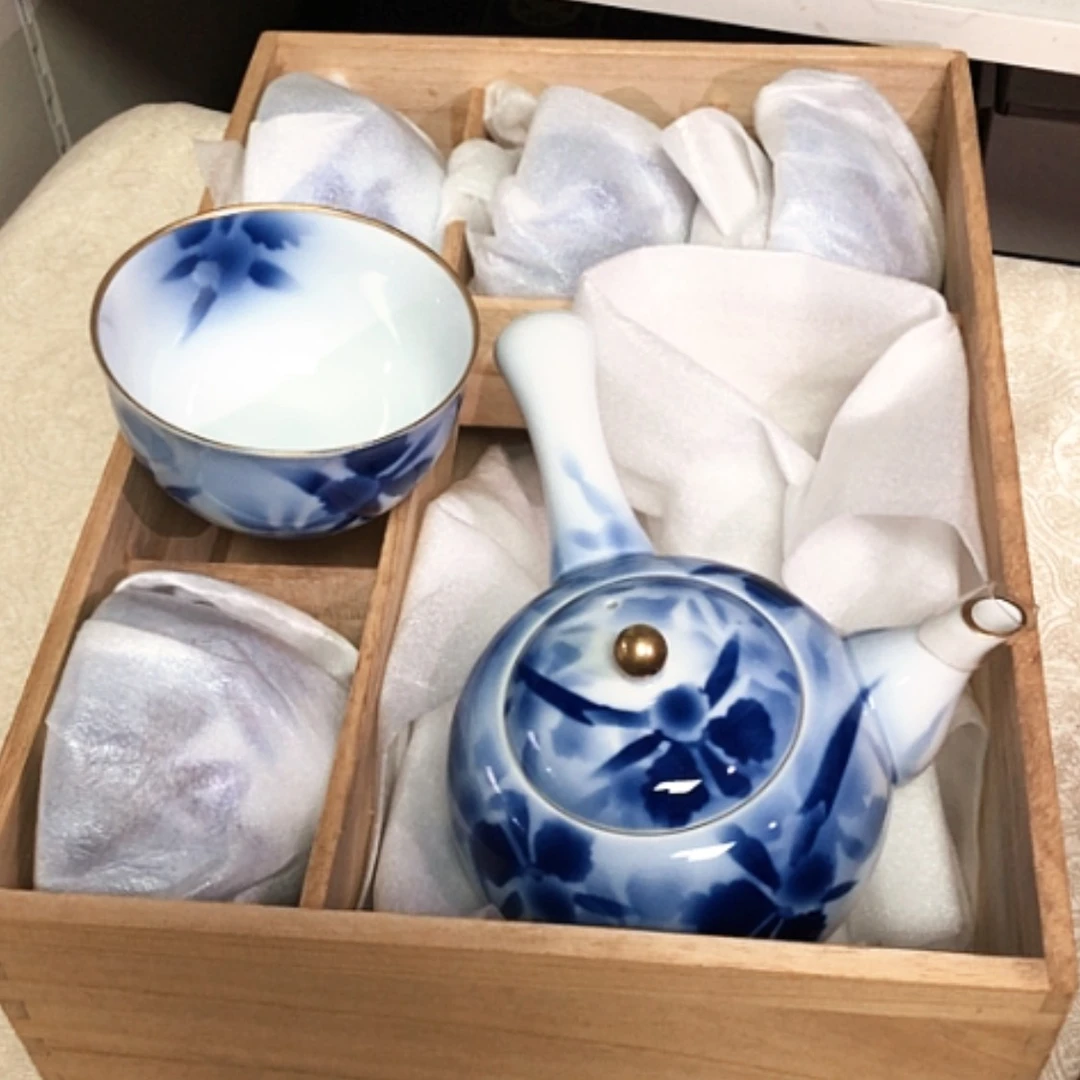 【闪购商品】碗一壶五杯全新手绘