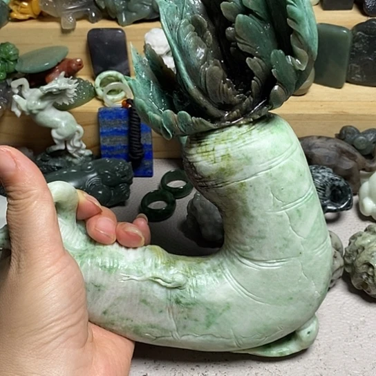 独山玉未镶嵌珠宝半成品用****7