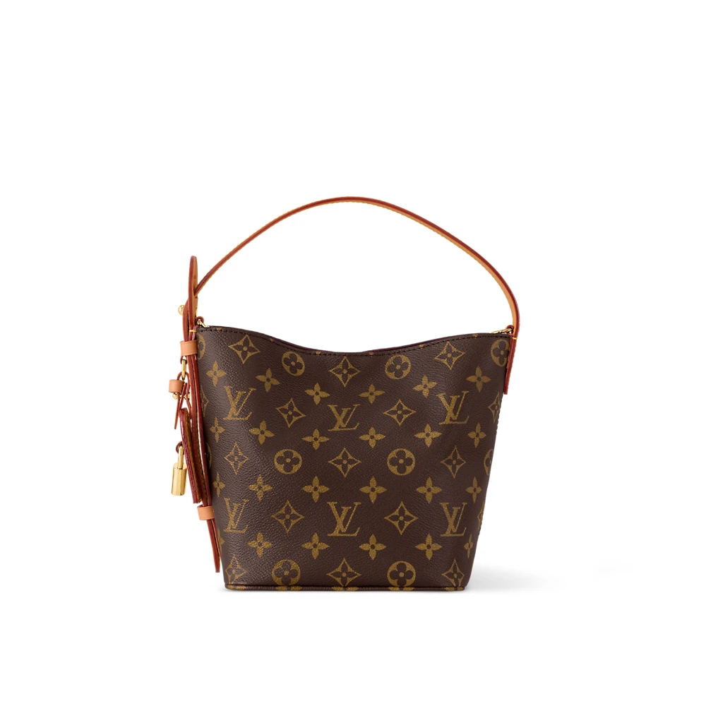 未使用 LouisVuitton/路易威登 老花All In BB水桶 单肩