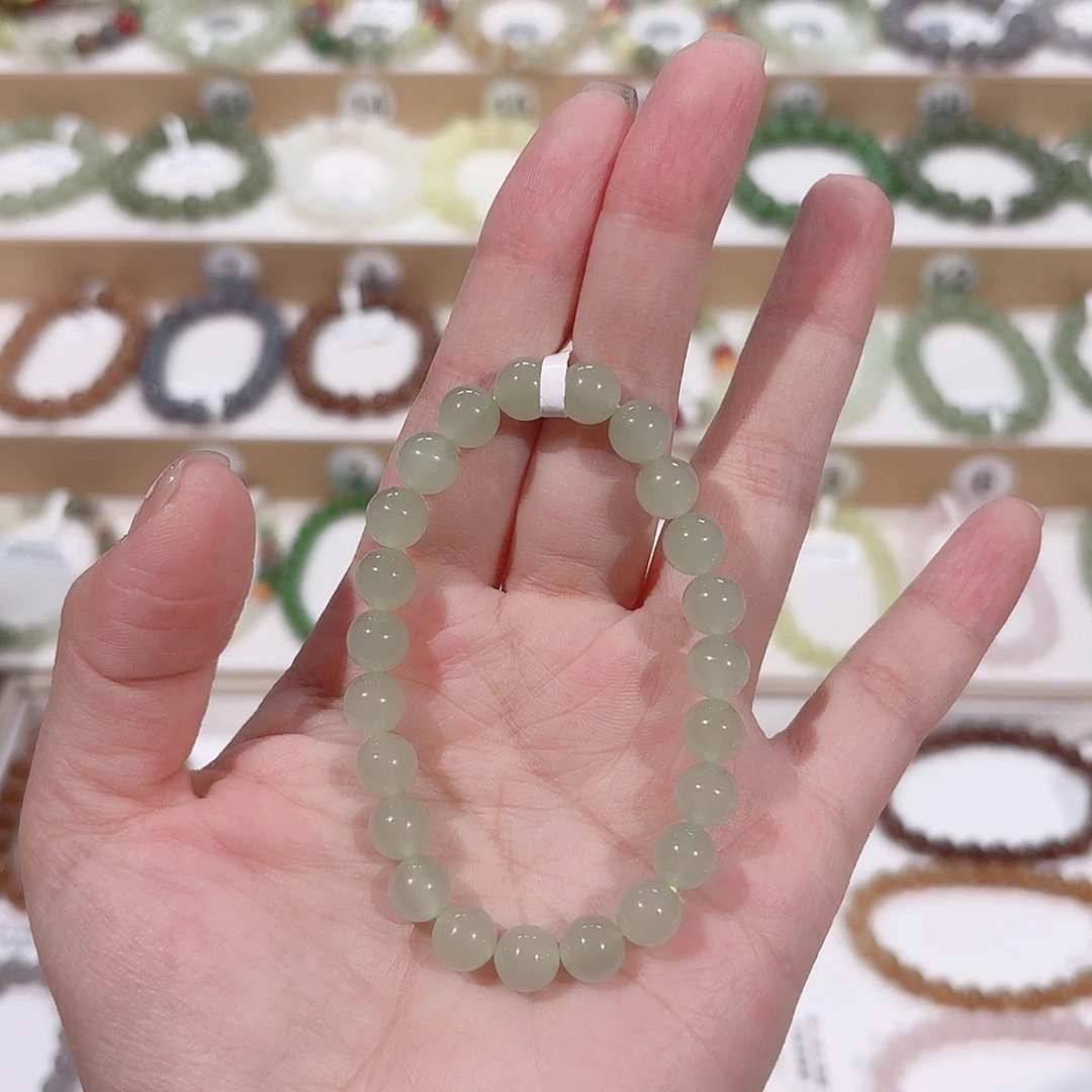 和田玉未镶嵌手链a