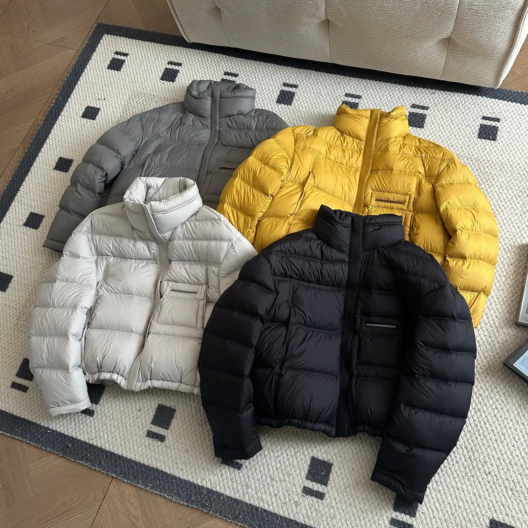 【米可家】新国标90白鸭绒安心绒小面包羽绒服外套7736