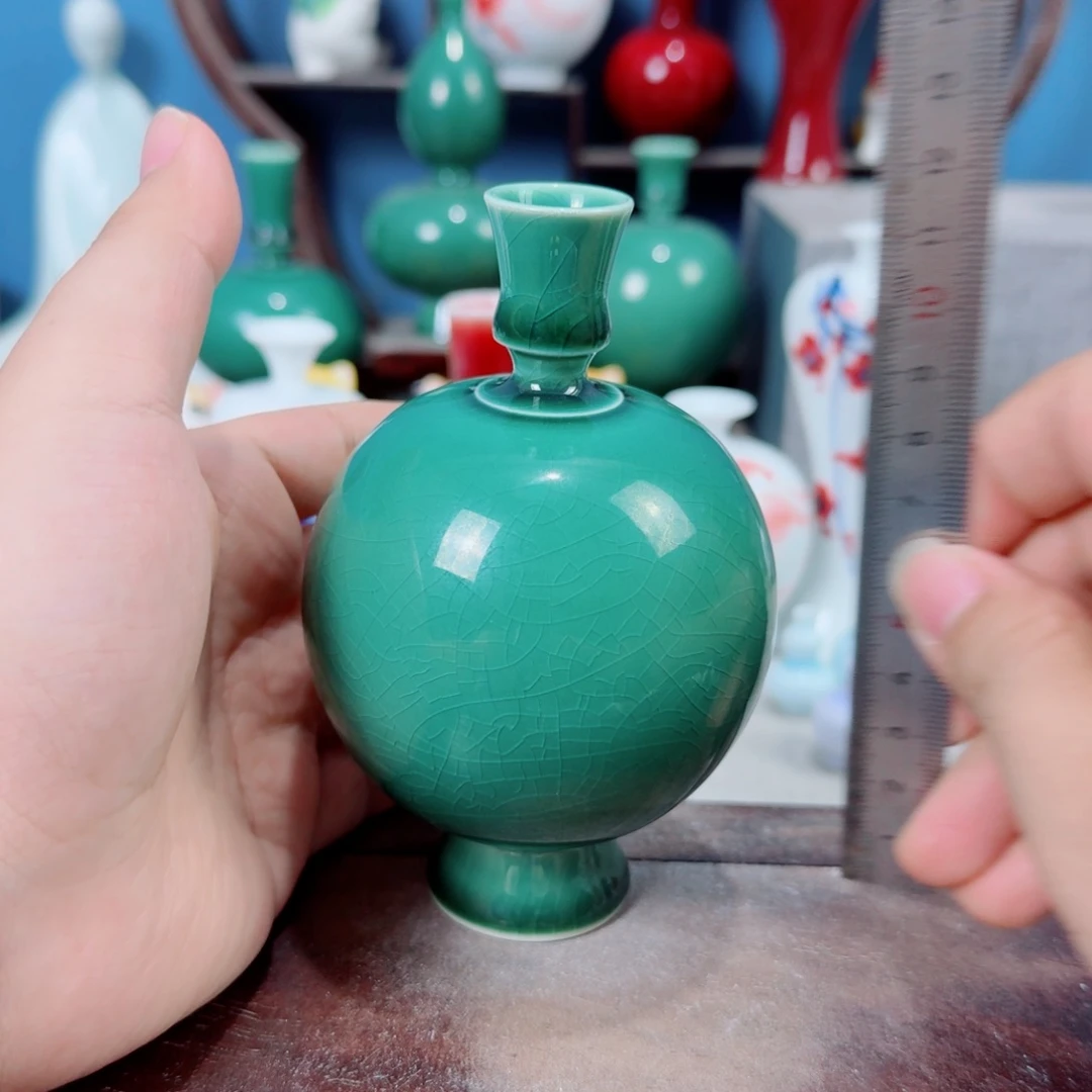 陶瓷手工小花器摆件