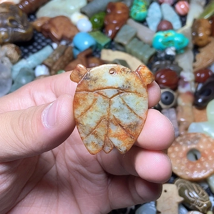 和田玉未镶嵌颈饰147