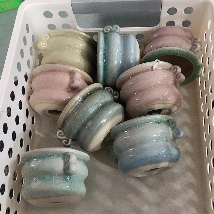 红陶【满10米包邮默认微瑕疵】6个浮力