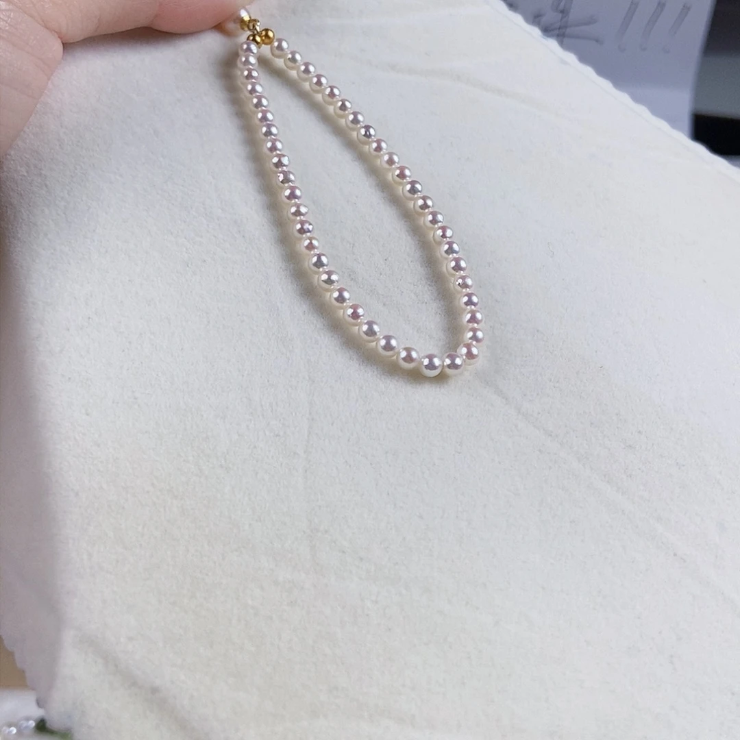 淡水珍珠手绳银S925镶嵌