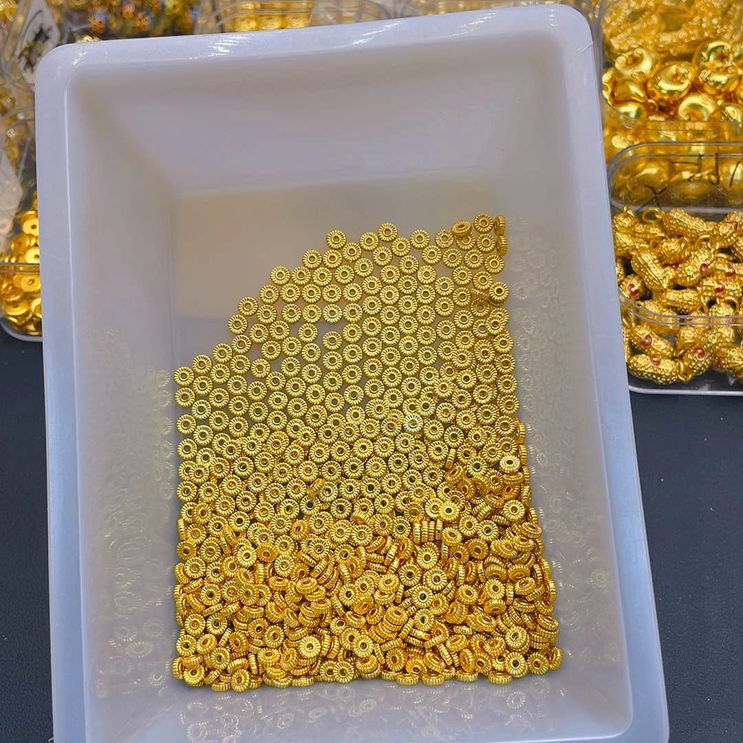 锆石铜合金花花隔片5mm10个