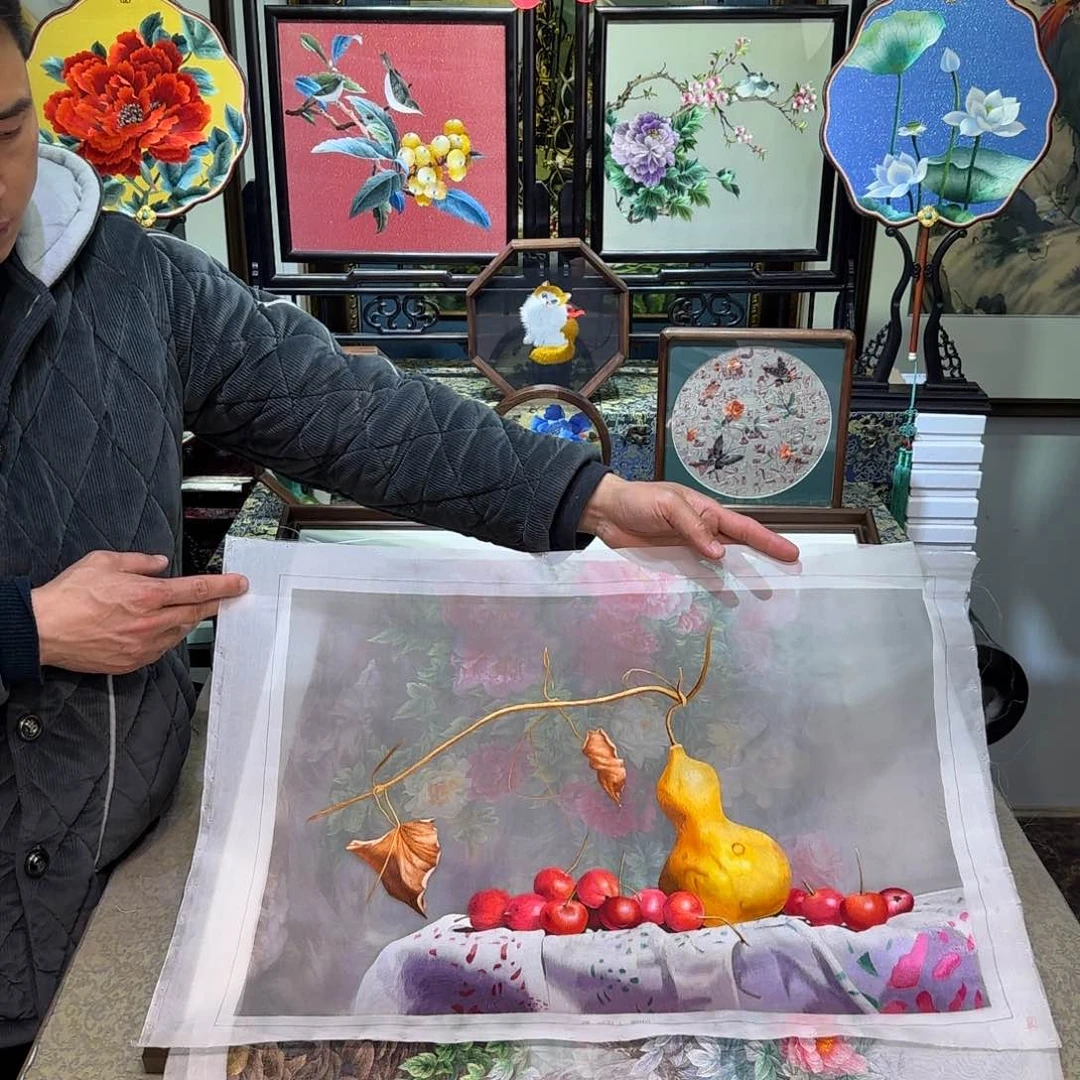 刺绣刺绣工艺精湛