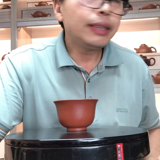 朱泥茶杯主人杯容量120