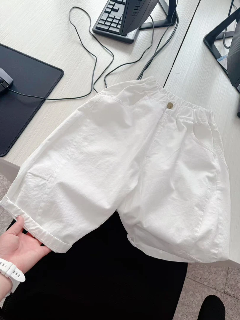 【七分裤】新款百搭中大童中裤