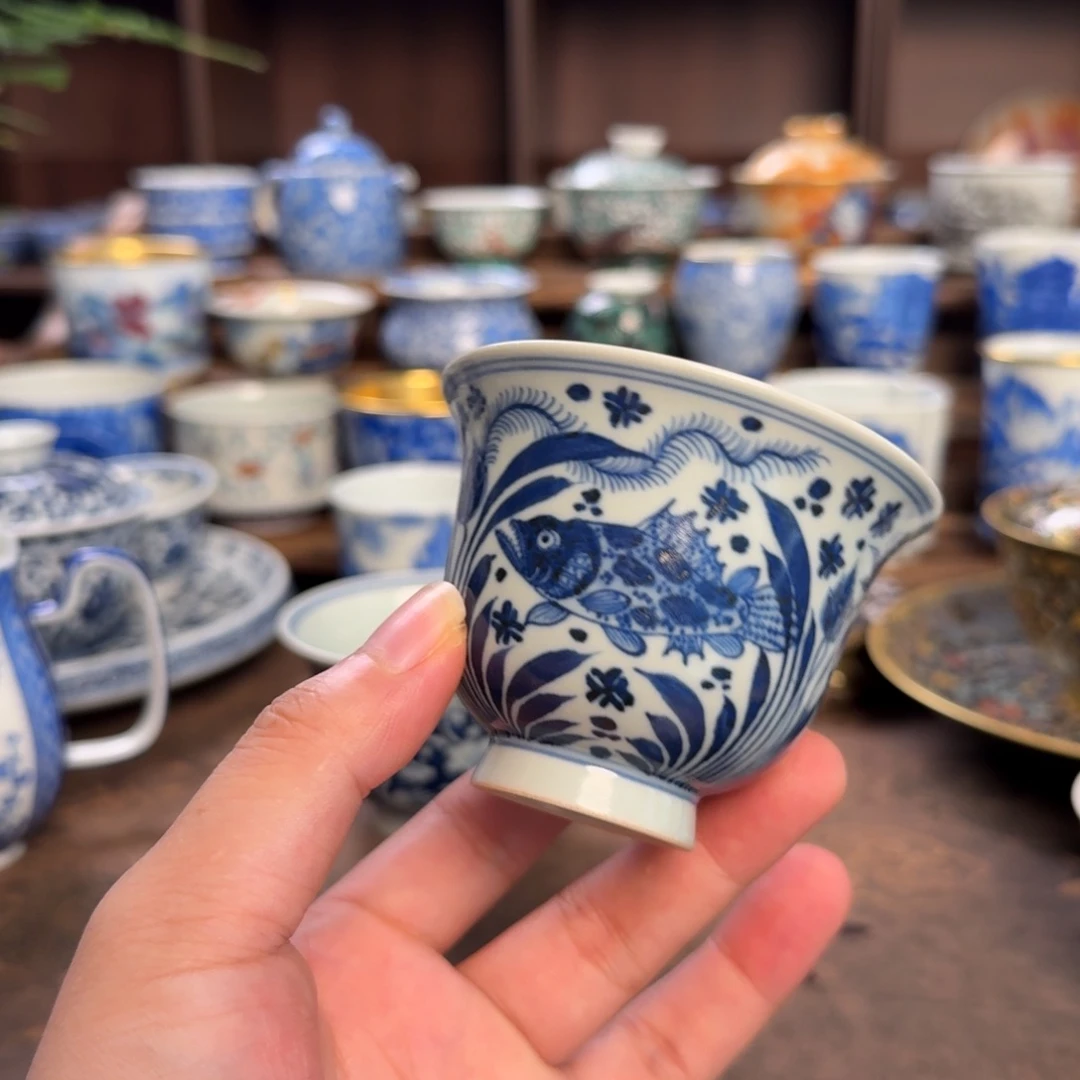 小****纯手工手绘陶瓷茶具