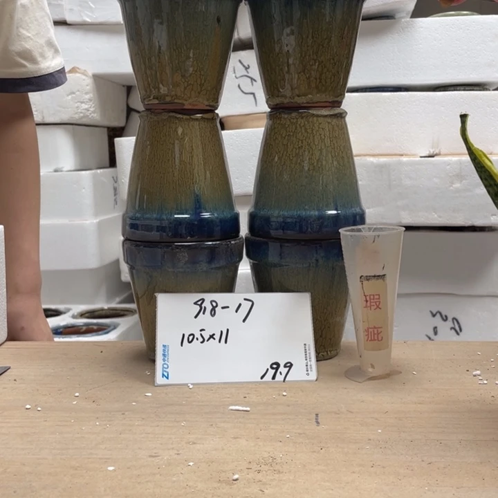 粗陶多肉花盆微瑕17