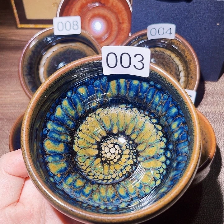 用***5茶盏连志华蛟龙孤品1只