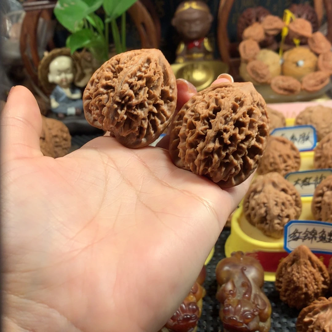 把件文玩核桃龙脊