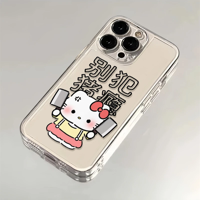 别犯猪瘾kt猫适用苹果iphone16promax小米15华为70手机壳软太空MT