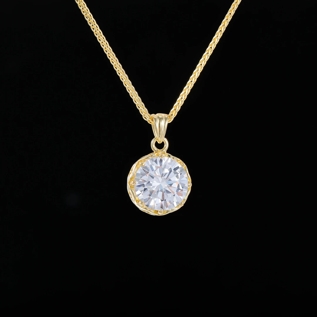 坠链均925银合成锆石 木木 （SY7104）YD1-0774B项链50厘米