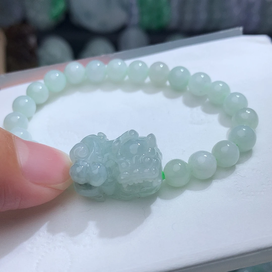 翡翠未镶嵌颈饰999