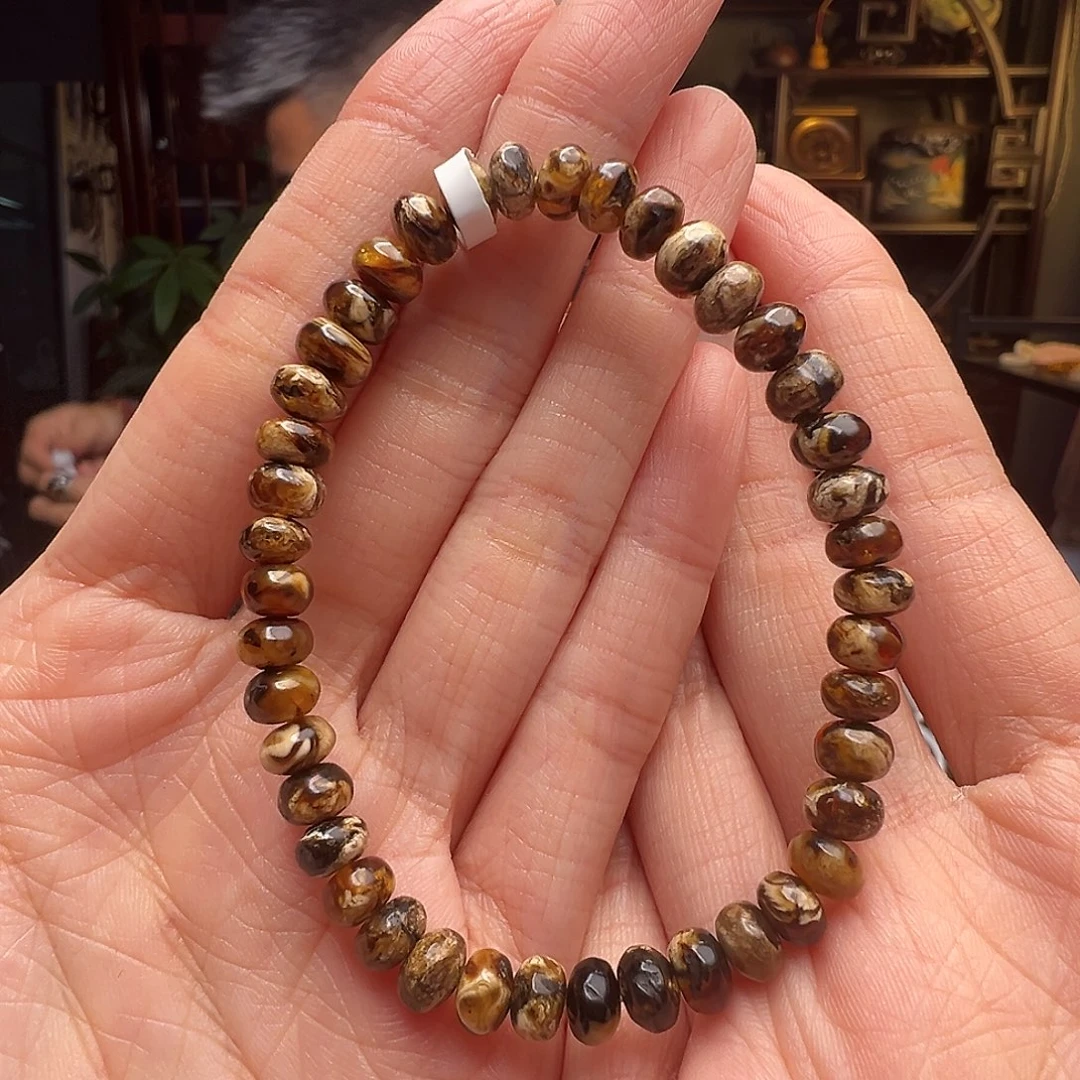 琥珀未镶嵌裸石抚顺琥珀10508六