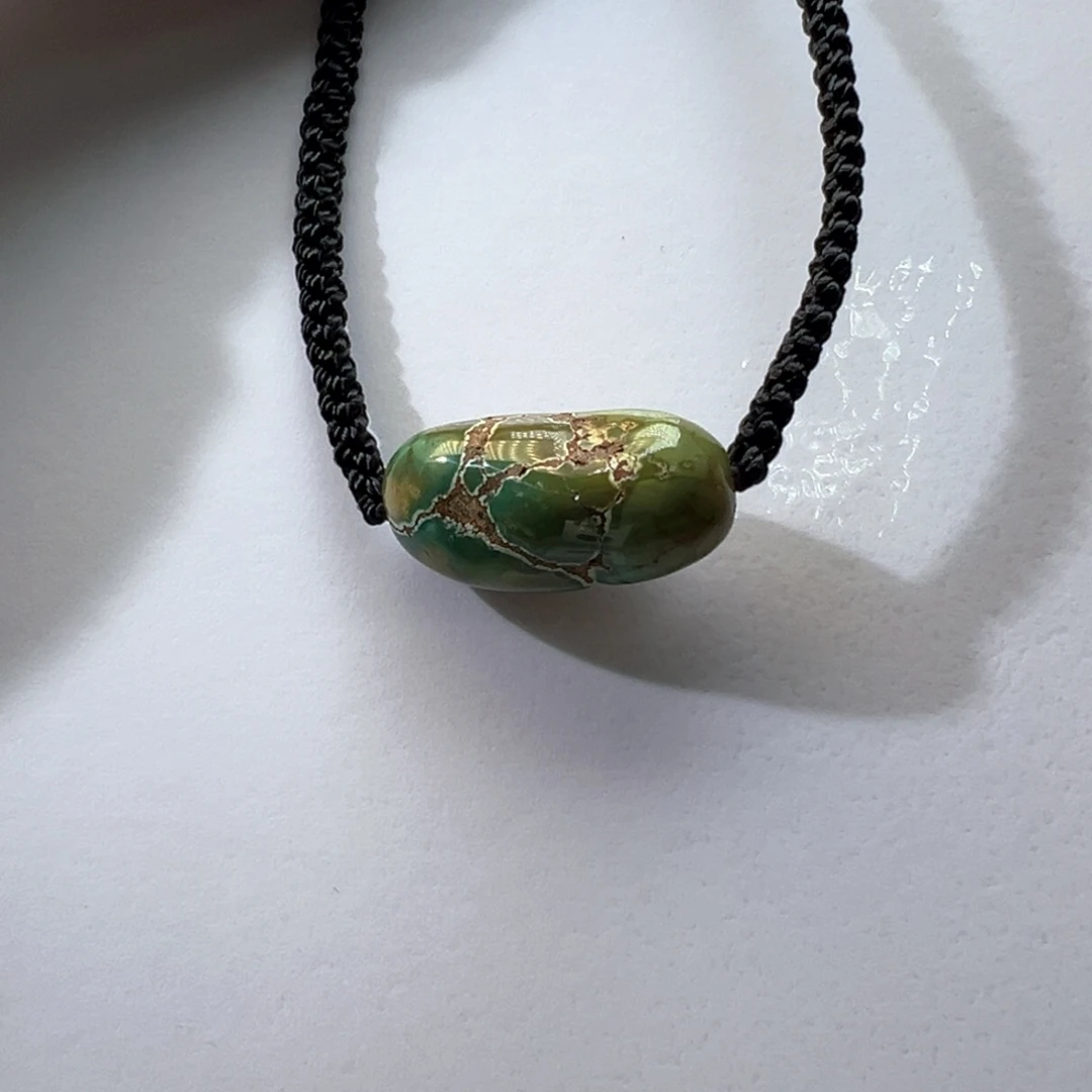 绿松石未镶嵌挂件