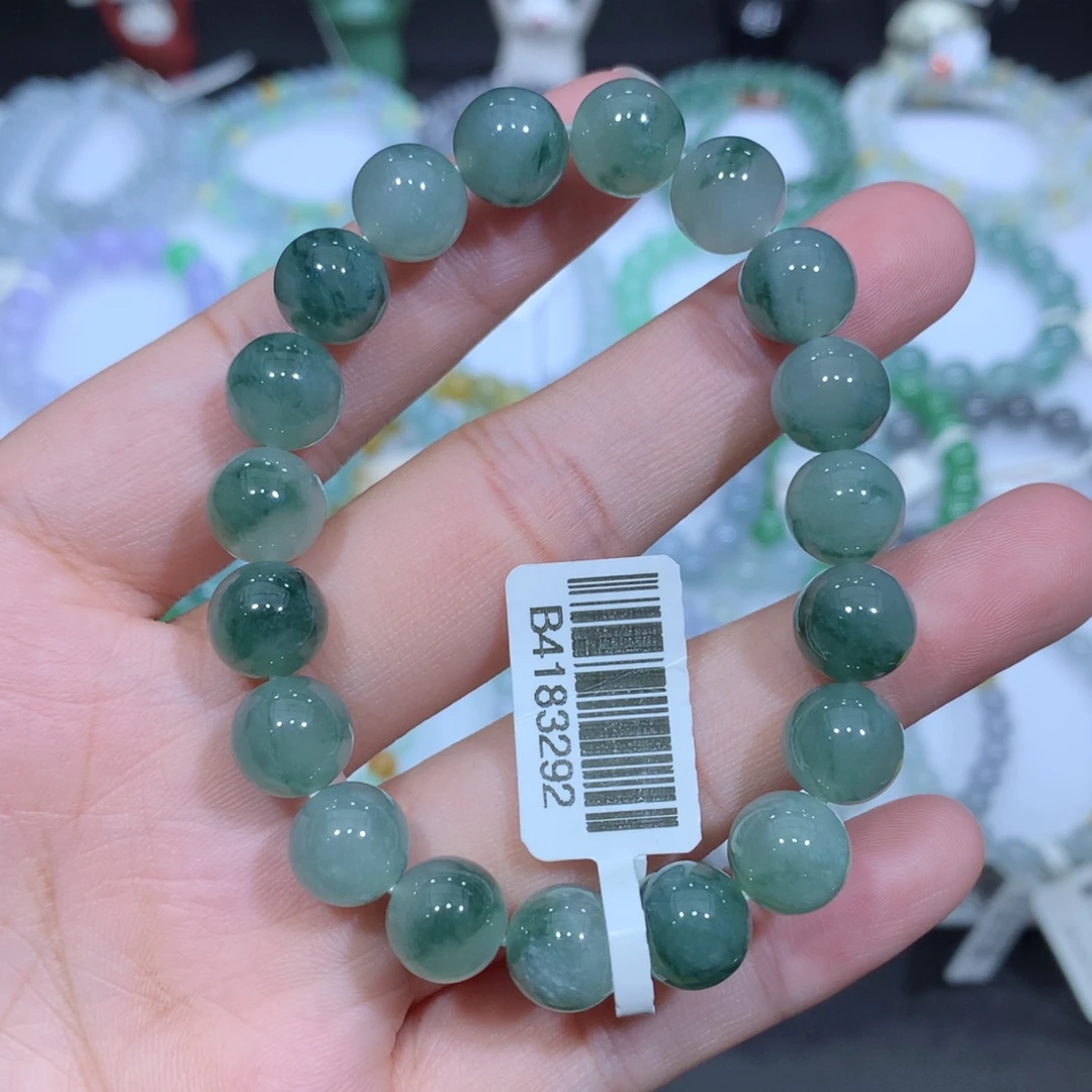 未镶嵌手串翡翠天然