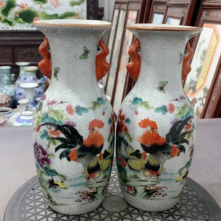 陶摆件博古架陶瓷摆件