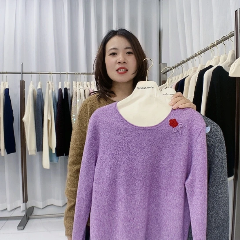 【闪购商品】紫色小花手工