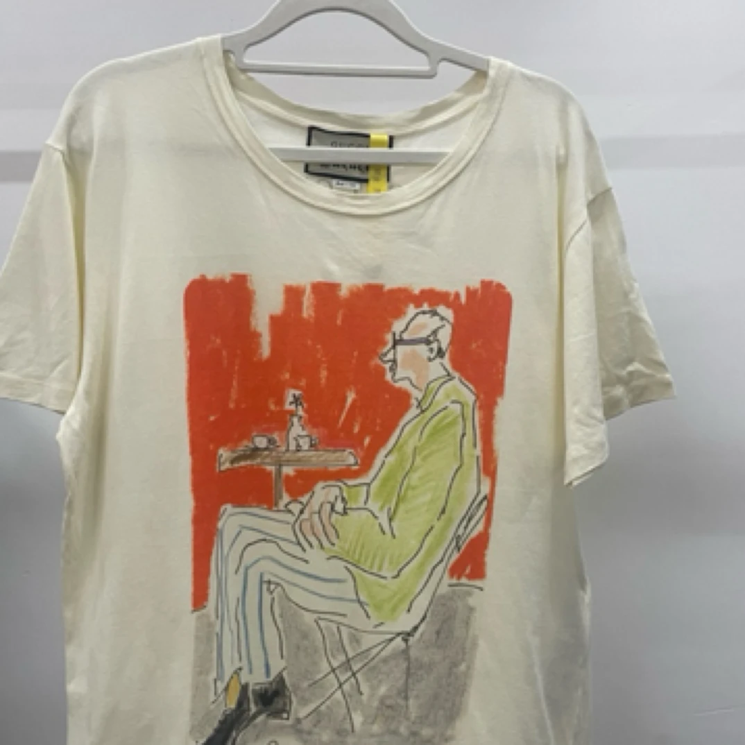 99新 GUCCI/古驰 印花短袖/S码/F00189