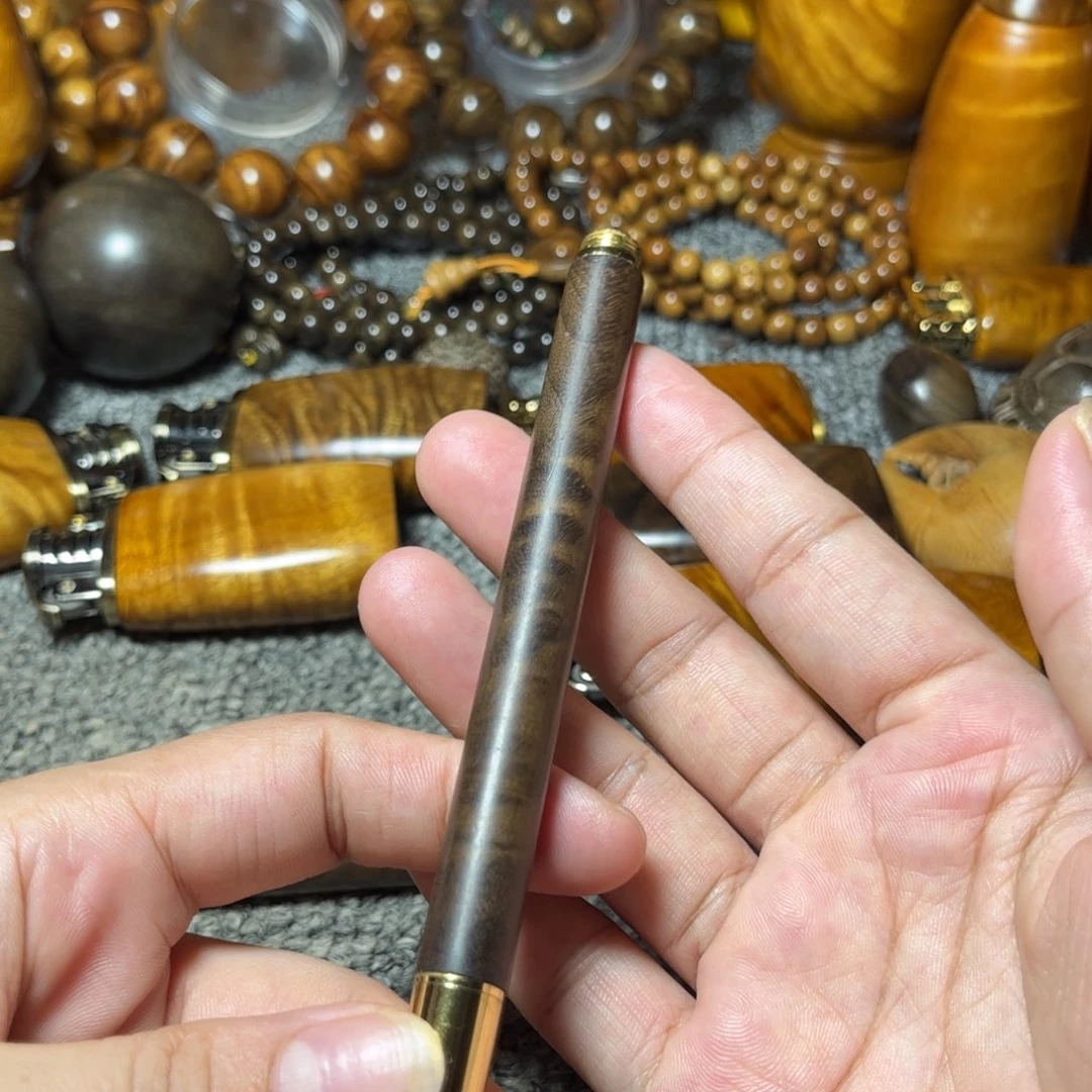 金丝楠阴沉木圆珠笔