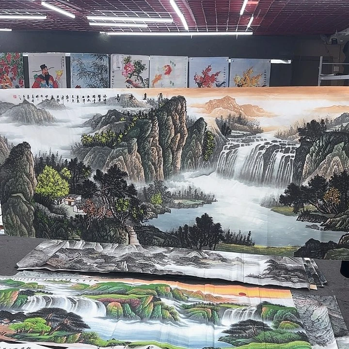 国画无毛和被绒毛或被